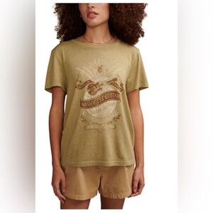 Lucky Brand Nashville Guitars Graphic Tee